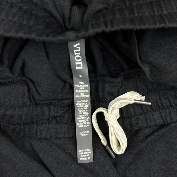 Vuori Boyfriend Joggers Women's size S DreamKnit™ Sweatpants Black Heather - Picture 7 of 9